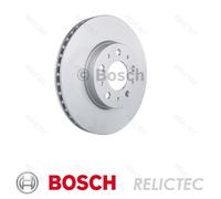 Bosch BD522 Brake discs - ECE-R90 certified - 1 set of 2 discs