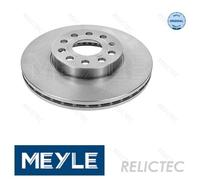 MEYLE 115 521 1045 Brake Disc Pair Braking System Fits Audi Seat Skoda VW