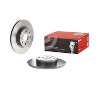 FIAT PANDA Brembo Coated Brake Discs Front Hatchback 2012- Pair