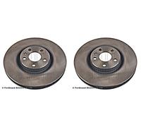 Front Brake Disc x2 Pcs BLUE PRINT Fits 32254356