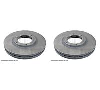 Front Brake Disc x2 Pcs BLUE PRINT Fits MK326334