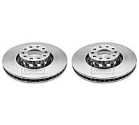 Front Brake Disc x2 Pcs FEBI Fits AUDI 100 Avant A6 A8 4A 4D2 4D8 441615301AA