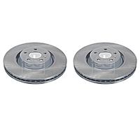 Front Brake Disc x2 Pcs FEBI Fits AUDI A4 Allroad Avant A5 Sportback 4G0615301