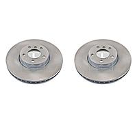 Front Brake Disc x2 Pcs FEBI Fits BMW X5 X6 E70 E71 E72 F15 F16 F85 34116868939