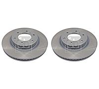Front Brake Disc x2 Pcs FEBI Fits MITSUBISHI Pajero IV 4615A038