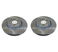 Front Brake Disc x2 Pcs FEBI Fits NISSAN X-Trail 40206-4CE0A