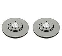 Front Brake Disc x2 Pcs FEBI Fits OPEL CADILLAC SAAB VAUXHALL Signum Bls 569004