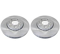 Front Brake Disc x2 Pcs FEBI Fits OPEL RENAULT NISSAN Vivaro B Box 4422285
