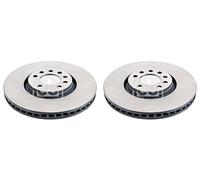 Front Brake Disc x2 Pcs FEBI Fits OPEL VAUXHALL Astra H GTC Zafira B H 93185817