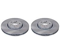 Front Brake Disc x2 Pcs FEBI Fits RENAULT Espace IV Vel Satis 7701207357