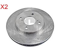 Front Brake Disc x2 Pcs FEBI Fits SUZUKI Baleno 55311-M69P10
