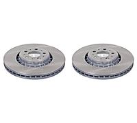 Front Brake Disc x2 Pcs FEBI Fits VOLVO Xc90 I 30657301