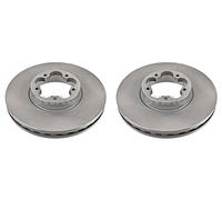 Front Brake Disc x2 Pcs SWAG Fits FORD Transit 1822205