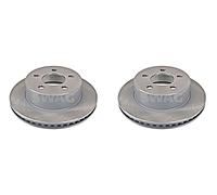 Front Brake Disc x2 Pcs SWAG Fits JEEP Cherokee Wrangler II 5016434AA