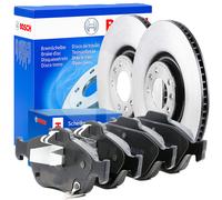 Front Brake Discs And Pads Bosch Toyota Yaris II III Daihatsu Charade