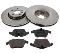 Front Brake Discs Pads Kit For FORD GALAXY II, S-MAX, VOLVO S60, S80, V60, V70,
