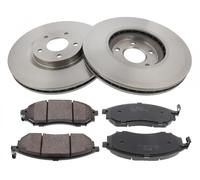 Front Brake Discs Pads Kit For NISSAN QASHQAI, RENAULT KOLEOS