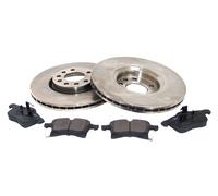 Front Brake Discs Pads Kit For VAUXHALL ASTRA, MERIVA, ZAFIRA, CORSAVAN, ADAM