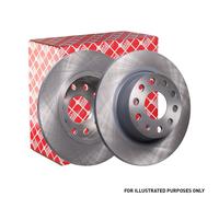 Front Brake Discs Pair Fits Audi A3 Seat Leon Skoda Superb VW Eos Golf Passat