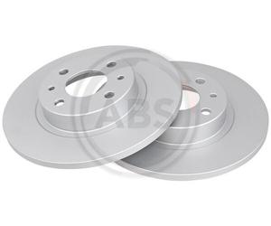 Front Brake Discs Set A.B.S. 15858 for various Alfa Fiat Lancia models C Ypsilon