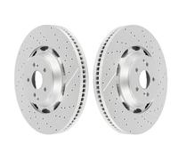 Front Brake Discs Set A.B.S. 18980 for Mercedes-Benz S Class AMG