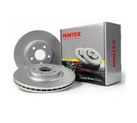 Front Brake Discs Set L/R Fits CHEVROLET VAUXHALL Mintex MDC1673C