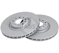 Front Brake Discs SET OF 2 A.B.S. - 18592 for Alfa Romeo Stelvio/Giulia (15-21)