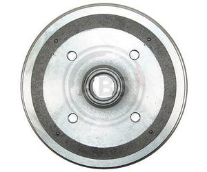 Front Brake Drum A.B.S. 7152-S for VW Kaefer/Kaver/Beetle/K70 (54-86)