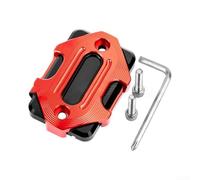 Front Brake Fluid Cap for Honda for pcx Scooter - Alloy Master Cylinder Reservoir Cover Upgrade Kit with Screws Tool Black Red Blue(Red)