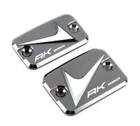 Front Brake Fluid Reservoir Cover Motorcycle Accessories Front Brake Fluid Reservoir Cap Cover Fuel Cap Pump Cover For AK550 2017 2018 2019 2020 2021