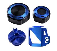 Front Brake Fluid Reservoir Cover Motorcycle Accessories Front Rear Brake Fluid Oil Tank Cover Liquid Storage Tank Cover For YZF-R6 2010-2024