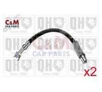 Front Brake Hose Pair Fits Vauxhall Meriva 2003-2010
