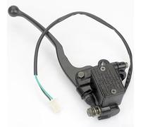 Front Brake Master Cylinder Assembly for YBR125 For ATV with Compatibility for 7/8 Handlebar Lever and Brake Light Switch Wiring