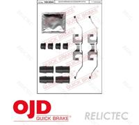 ACCESSORY KIT DISC BRAKE PAD 109-0044 FOR FORD TRANSIT/CONNECT/V408/Box/MPV 1.0L