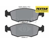 FRONT BRAKE PAD SET 2532301 TEXTAR I