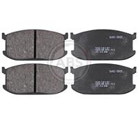 Front Brake Pad Set A.B.S. 36453 for Mazda 323 (85-89)