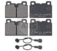 Front Brake Pad Set A.B.S. 36468 for TALBOT Horizon/Matra (76-86)