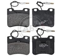 Front Brake Pad Set A.B.S. 36598 for Citroen/Peugeot/MEGA Saxo/AX/106/Tjaffer/Ra