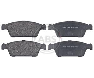 Front Brake Pad Set A.B.S. 37002 for Daewoo/Suzuki Tico/Cappuccino (91-00)