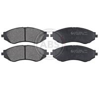 Front Brake Pad Set A.B.S. 37055 for Chevrolet/Daewoo Nubira/Astra/Vectra/Nexia/