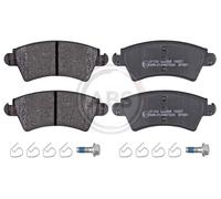Front Brake Pad Set A.B.S. 37153 for Peugeot/Citroen 206/306/Xsara (99-09)