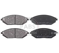 Front Brake Pad Set A.B.S. 37842 for Chevrolet Spark (10-21)