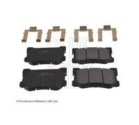 Front Brake Pad Set BluePrint for Genesis ADG042155 Top Quality 3yrs No Quibble