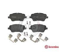 Front Brake Pad Set BREMBO P 24 151 for Ford Fiesta/Transit/Tourneo/B-Max (12-21