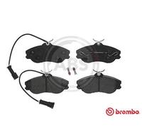 Front Brake Pad Set BREMBO P 85 018 for Audi Cabriolet/Coupe/80/200/90/100/Quatt