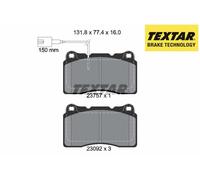 FRONT BRAKE PAD SET DISC BRAKE FITS: ALFA ROMEO 159 SEDAN 2.0 JTDM /1.9 JTS /