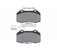 FRONT BRAKE PAD SET DISC BRAKE FITS: ALFA ROMEO MITO 1.4 TURBO MULTIAIR /1.4