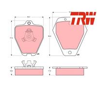 FRONT BRAKE PAD SET DISC BRAKE FITS: AUDI A4 B5 SEDAN S4 QUATTRO.AUDI A4 / S4