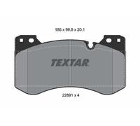 TEXTAR 2289101 Brake pad set