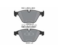 FRONT BRAKE PAD SET DISC BRAKE FITS: BMW 3 SEDAN 330 I/330 D/330 XI/330 XD/33